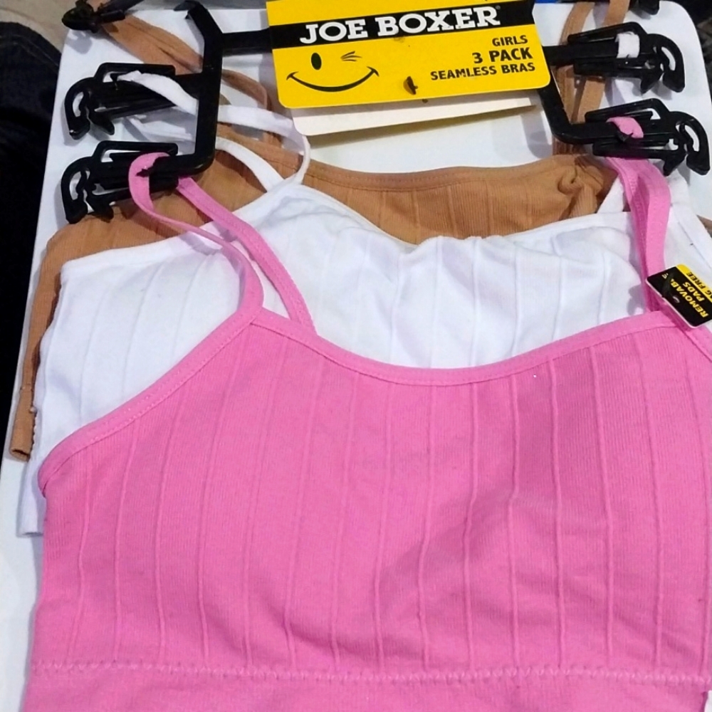 NWT JOE BOXER GIRLS BRAS